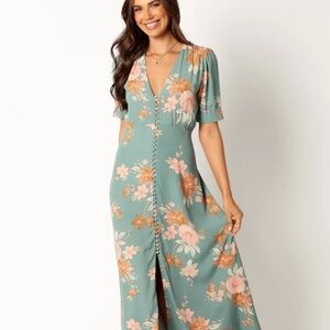 Petal & Pup Floral Frampton Midi Dress